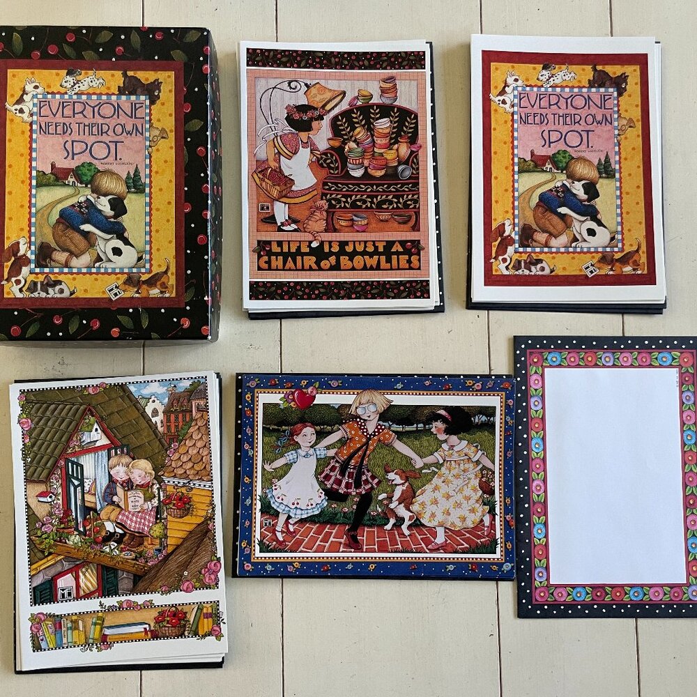 Mary Engelbreit Assorted Note Cards Blank Cards & Envelopes 1997 Vintage